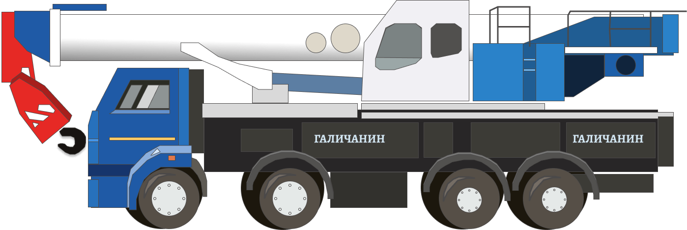 Аренда автокрана Галичанин КС-65713-1 в Перми